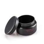 150ML Luxury Black Cosmetic Wide Mouth Plastic Jars For Facial Cream With Logo