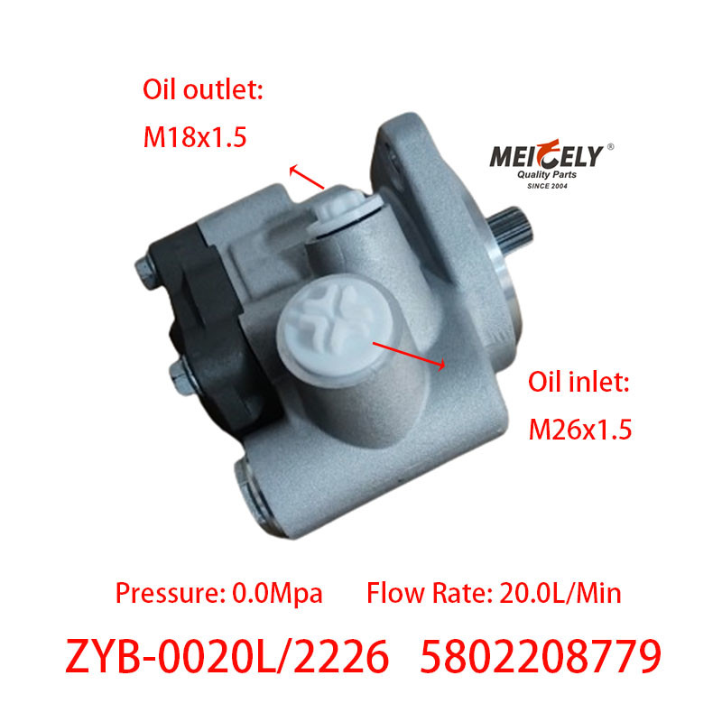 Stock Weichai Engine Steering Pumps 5802208779 For SAIC Hongyan
