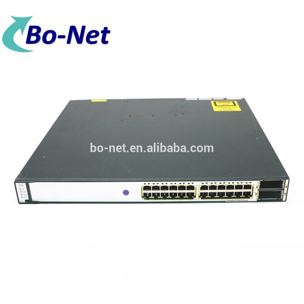 Cisco WS-C3750E-24TD-S 24port 10/100/1000M Switch Managed Network Switch C3750E Series Original New