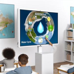 Wholesale 60000hrs Life Cycle Interactive Flat Panel for Education in White from china suppliers