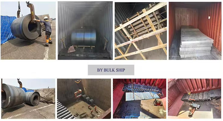 Prime low carbon HRC ASTM A36 Q195 Q235 SS400 with thickness 0.8-300mm Black surface mild steel MS Hot rolled steel coil