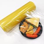 Food Grade Transparent PVC Cling Film Food Wrap Presevative Film For Machine