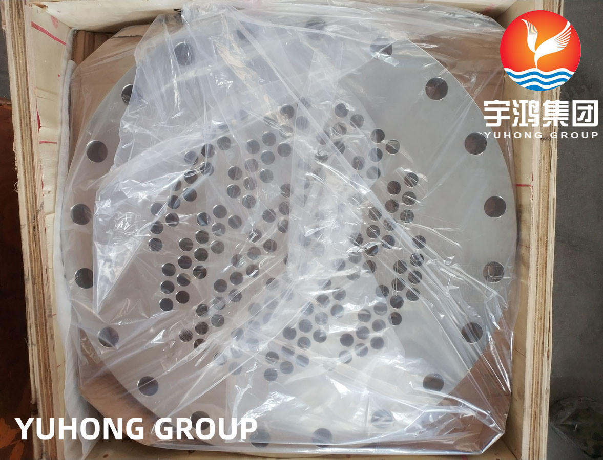 ASTM A182 F316L / UNS S31603 / 1.4404 Stainless Steel Heat Exchanger Tube Sheet
