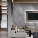 Flexible Glazed Finish Full Body Porcelain Tile With Water Absorption Of 0.05%