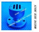 MARINE CARBON STEEL HOT-DIP GALVANIZED ROUND FLANGED DECK LEAK YBS32A CB/T3885