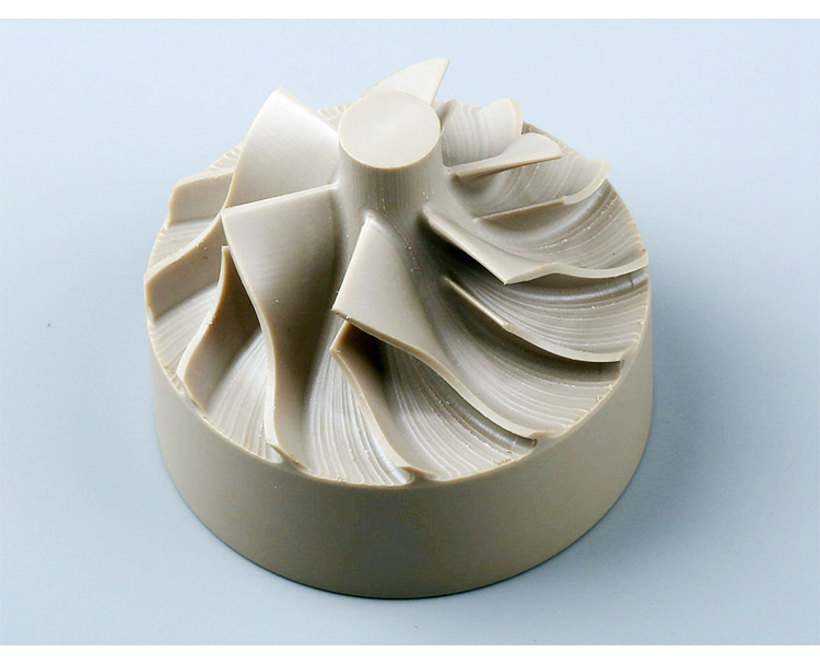 OEM PEEK Plastic Machining PEEK Impeller Parts Custom Color OEM / ODM