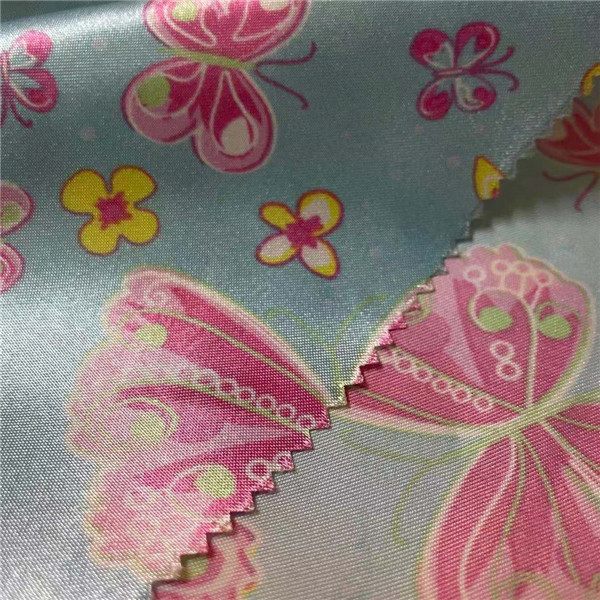 Polyester Printed Spandex Fabric 75DX75D 40D 125gsm 150cm Water UV Proof Fabric