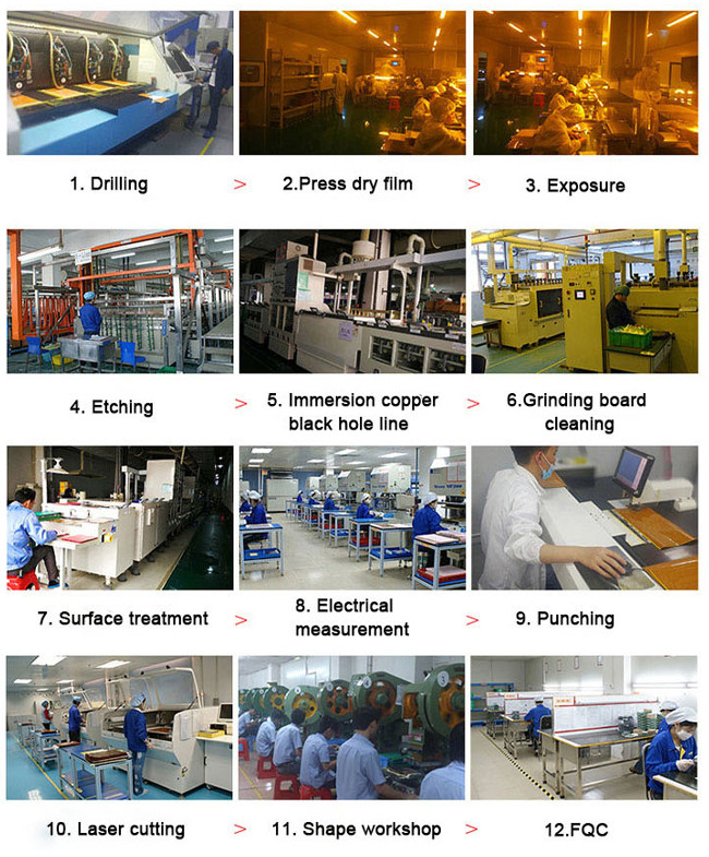 Polyimide Flex Pcb Assembly Process SMT Surface Mount Thru Hole Pcb Pad