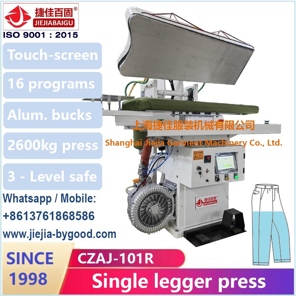 Automatic Steam Press Machine Trousers Side Seam Ironing Garment Pressing Machine