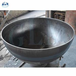 Wholesale ASME VIII Pressure Vessel Dome Ends Q235 Steel Dished Heads For Tanks Seamless Pipe from china suppliers