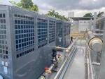 2 units of 110kW heat pump + 3 pcs of 2000 liter pressure bearing tank