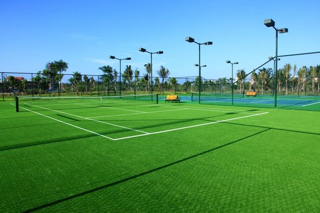 PVC Eco Friendly 25mm Artificial Lawn Grass High Carbon PE