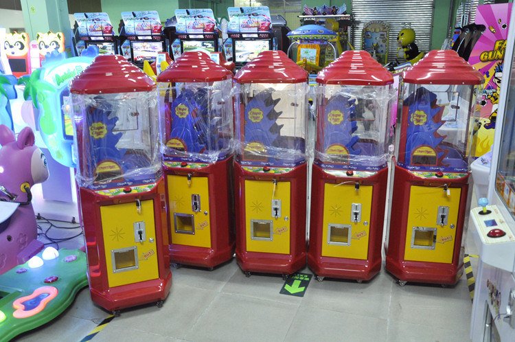 Automatic Arcade Vending Machine , Coin Operated Prize Machine For Chupa Chups