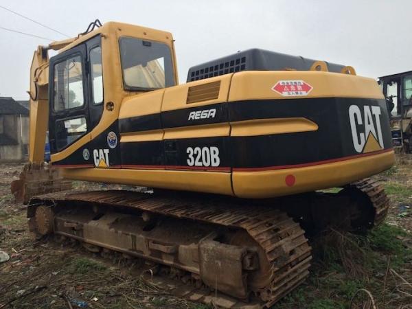 Used Caterpillar crawler excavator USA made CAT 320B 20 tonnage with 3066T
