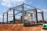 Multi Storey Prefabricated Steel Structure Building Hotel School Office Shopping