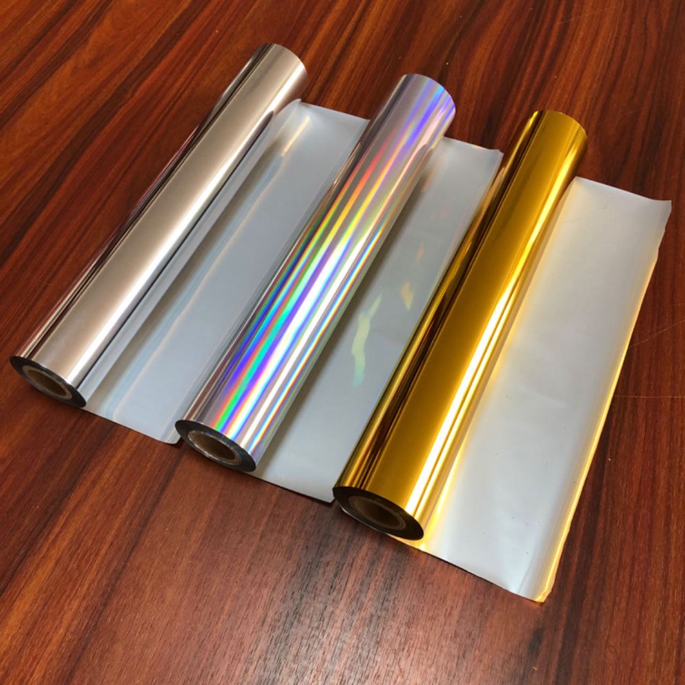 12 Micron Cold Stamping Foil PET Toner Reactive Foil For DIY Printing / Card Making