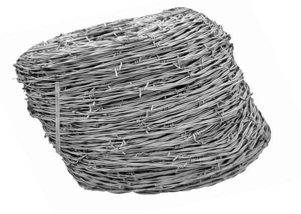 12 Gauge Galvanized Barbed Iron Border Fence Wire For Wire Fencing ISO9001