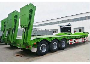 Wholesale Heavy 1650mm Detachable Gooseneck Lowboy Trailer For Pickup Truck 100T from china suppliers