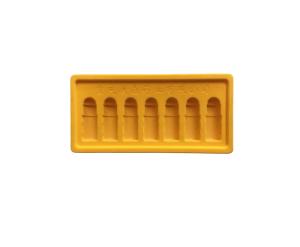 Wholesale Food Plastic Blister Tray PP Flocking Gold Plated Silver Medicine Packaging Box Lining from china suppliers
