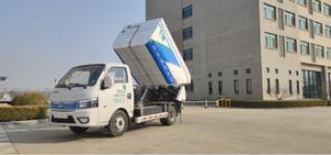 China Diesel Advanced Disposal Garbage Truck , Hydraulic Dump Truck Trash Removal on sale
