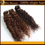 Deep Wave Indian Non Remy Human Hair Weaving Nautral Color OEM ODM
