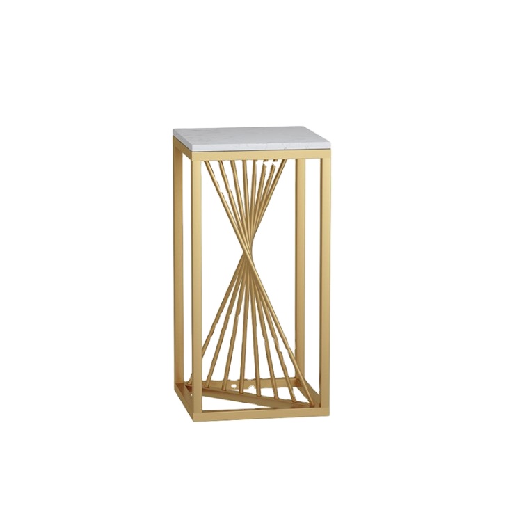 Room furniture metal creative bright flower pot stand for indoor flowers and plants