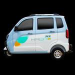Cartoon Electric Passenger Tricycle Road Legal 3 Wheel Enclosed Electric
