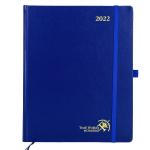 Vegan Leatherette Monthly Weekly Daily Planner 80GSM Ivory Paper