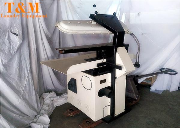 Air Operated Used Laundry Press 47" Pony With Stainess Steel Head 5 Bar Steam