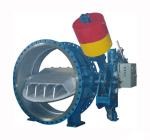 Dia. 50 - 3000 mm hydraulic counter weight Flanged Butterfly Valve for