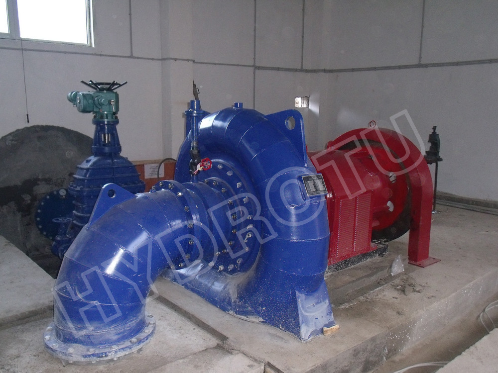 Medium / larger Francis Hydro Turbine / Francis Water Turbine with Synchro generator for Hydropower project
