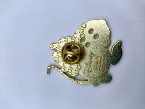 Wholesale Fashion Stylish Brooches And Pins , Colorfilled Cinderella Mice Pin from china suppliers