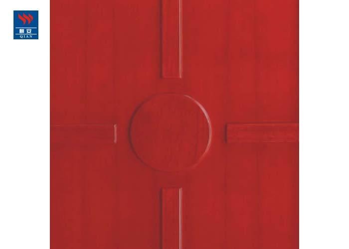 Interior Fireproof Solid Wood Door Single carved Fire Rated Wood Door Fire Door