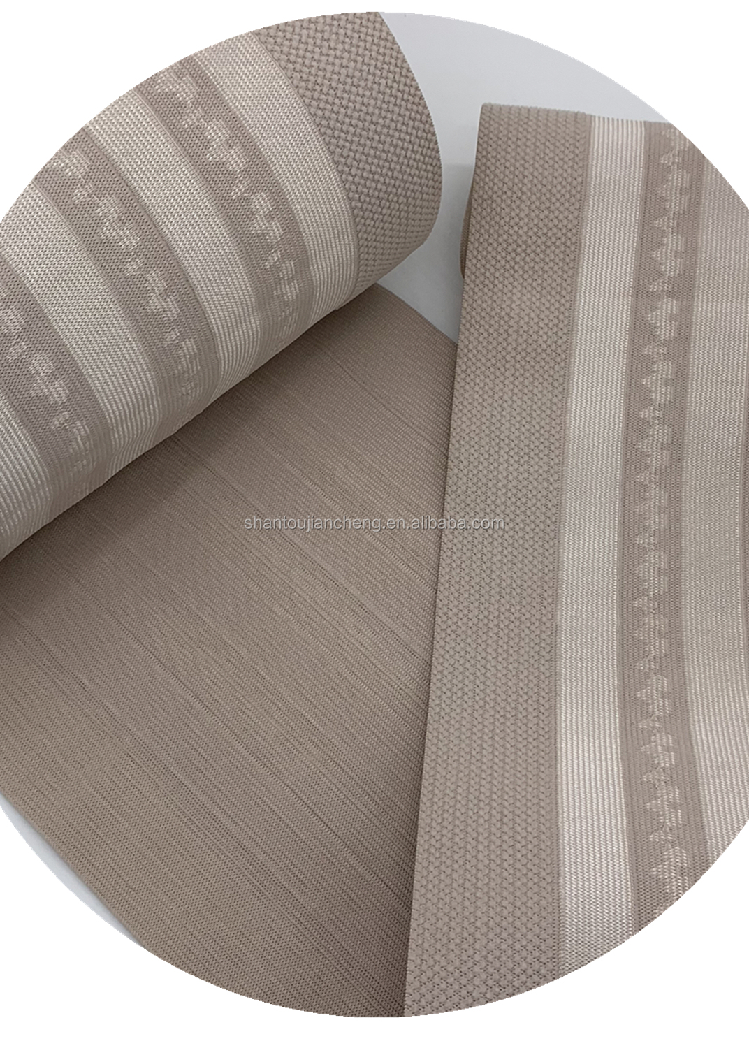Polyester elastic band webbing strong elastic band for underwear with waist belt belly band
