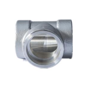 Wholesale 304 304L 316 316L High Pressure Stainless Steel Fittings Equal Tee socket welding from china suppliers