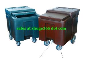 Wholesale Premium Plastic SW-H112 Brown Grey 112Litre Ice Cart for hotels from china suppliers