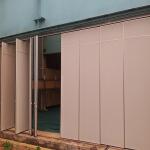 Acoustic Wooden Folding Partition Walls , Hotel Movable Room Dividers
