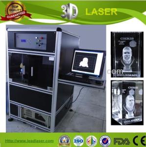 Wholesale Industrial 3D Laser Glass Engraving Machine Engraving Speed 4000Dots / Second from china suppliers
