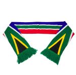Custom design double layer knit jacquard acrylic scarfs South Africa souvenir