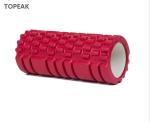 Pvc Health And Yoga Massage Roller Exercises Stick Body Solid Red Topeak