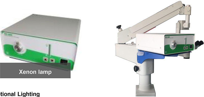 Dual Head Neurosurgery Brain Surgery ENT Operating Microscope