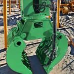 XCMG Trackhoe Excavator Shear Hydraulic Rotating Grapple For Demolition