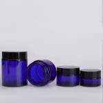 5g 10g 15g 20g 30g 50g 100g Black Clear Amber Purple Glass Cream Jar With