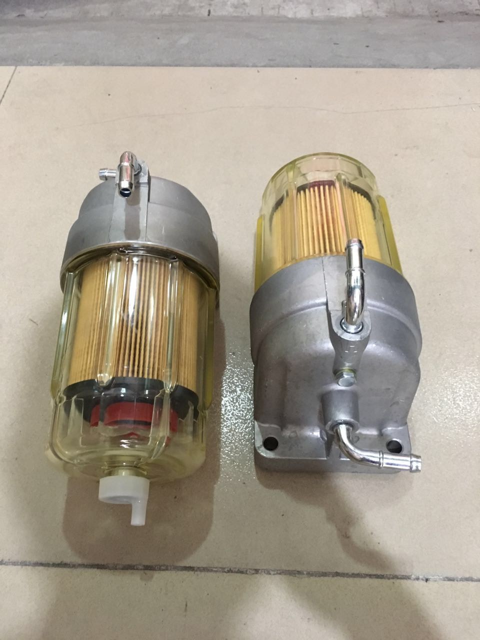 Heavy Excavator Fuel Water Separator Assembly Spare Parts High Strength Dimensional Stable water cup
