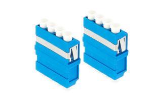 Wholesale LC UPC Quad Fiber Optic Adapter from china suppliers