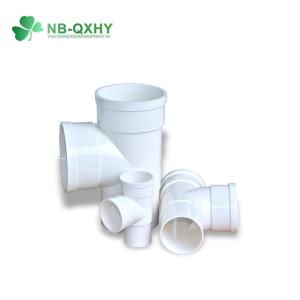 Wholesale Pn16 Pressure Rating Round Head Code PVC Pipe Fitting for Water Drainage in Bathroom from china suppliers
