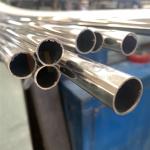 Mirror Satin Surface 25.4mm Inox Metal Tube 201 304 316 Grade 0.4mm-3.0mm