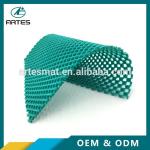 Anti - Fatigue Comfort Large Bathroom Mats , Wear Resistant Blue Bath Mat