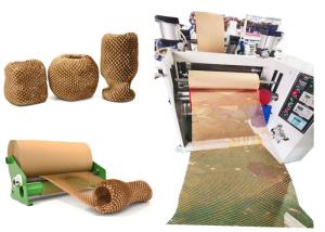 Wholesale Compostable 80gsm Paper Cushion Packaging Honeycomb Wrapping Paper For Shipping from china suppliers