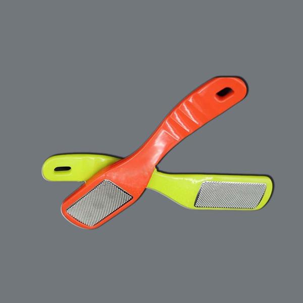 Precision Etched Stainless Steel Foot File 0.03mm Groove Accuracy Medical Grade